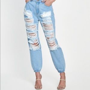 Denim Joggers